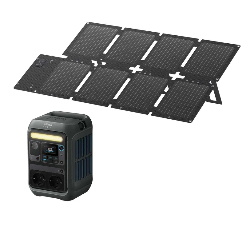 Anker SOLIX C300X + PS60 Set – Tragbare Powerstation mit 60W Solarpanel Rabatt