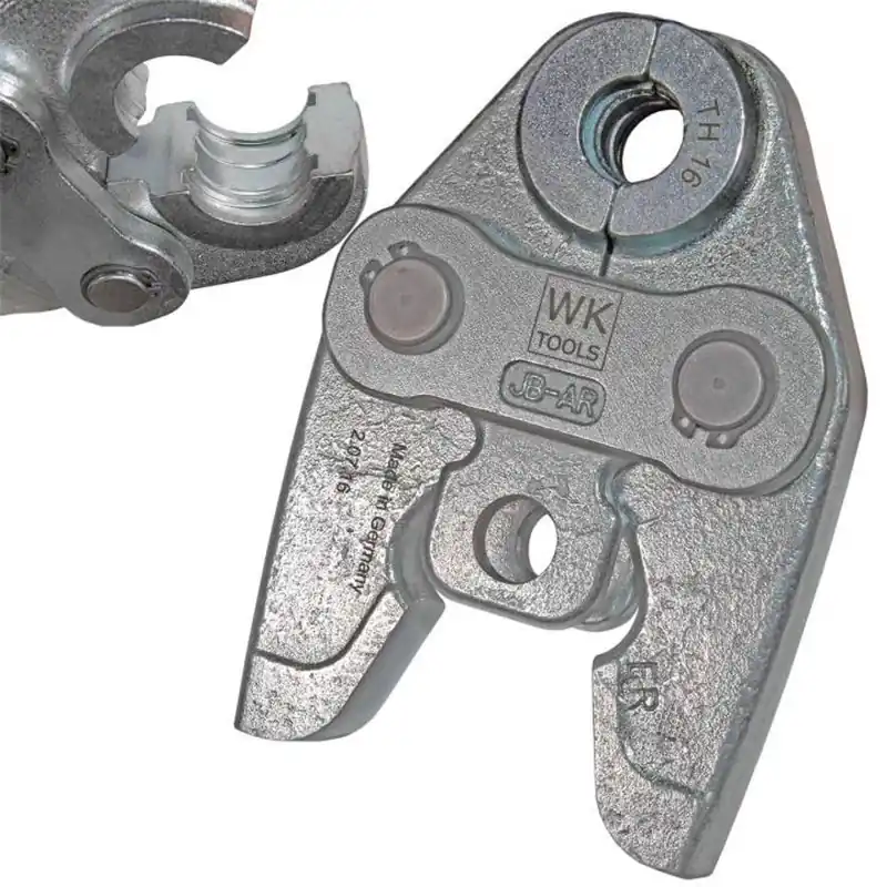 Pressbacken mit TH-Kontur für elektrische Pressen 16 x 2 mm Abverkauf