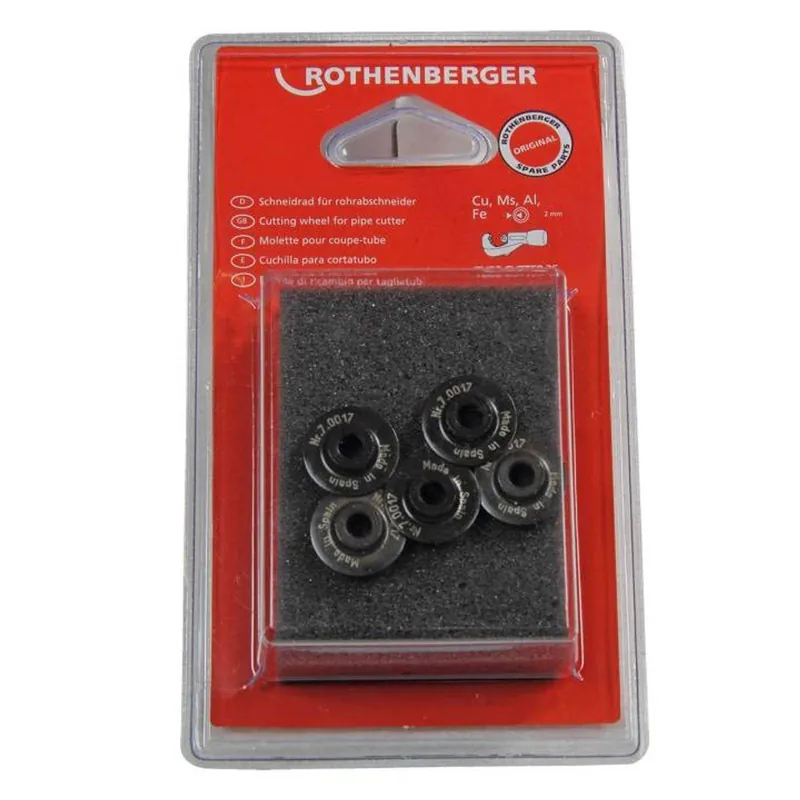 Top-Seller Rothenberger 5 x Ersatzschneidrad für TUBE Cutter 35 und MINICUT II PRO