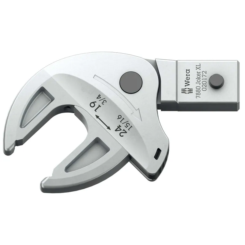 Begrenztes Angebot Wera 7880 Joker XL Selbstjustierender Einsteck-Maulschlüssel für Schlüsselweite 19-24 mm, 14x18 mm