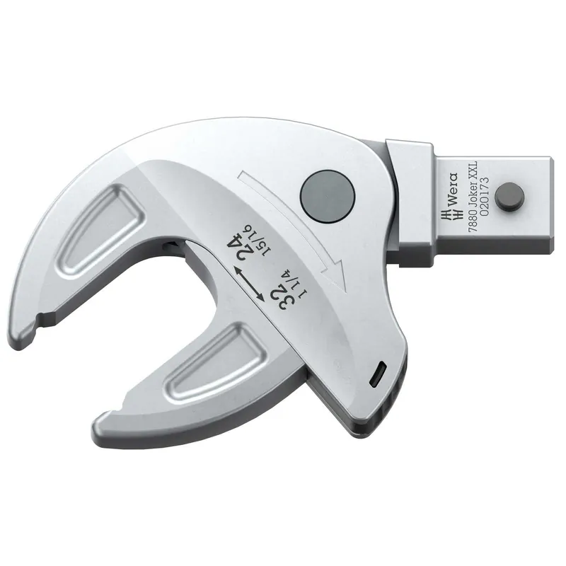Sonderaktion Wera 7880 Joker XXL Selbstjustierender Einsteck-Maulschlüssel für Schlüsselweite 24-32 mm, 14x18 mm