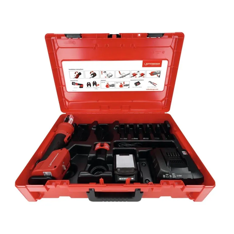 Rothenberger ROMAX NANO Hybrid-Pressmaschine Basic Set + 2Ah Akku, CAS Billig