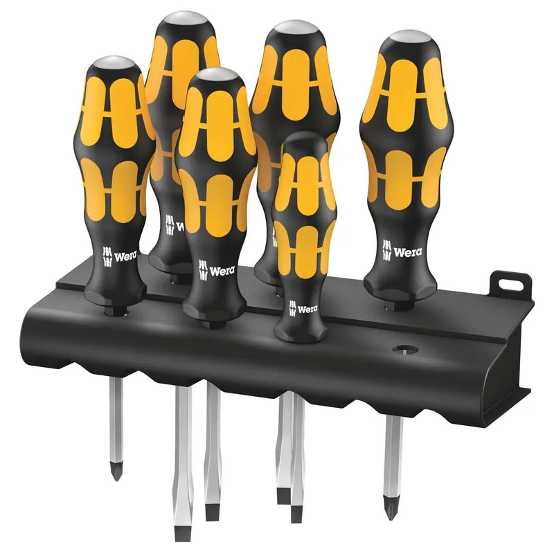 Wera 932/6 Kraftform Plus Schraubendreher-Set 6-teilig Must-Have