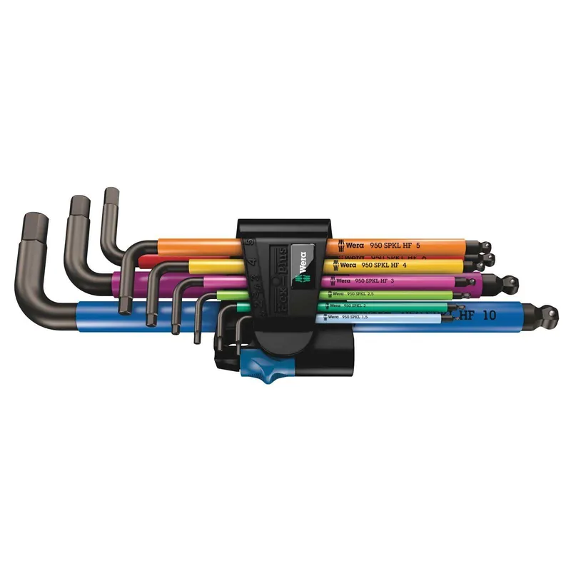 Preisreduziert Wera 950/9 Hex-Plus Multicolour HF 1 Winkelschlüsselsatz 9-teilig