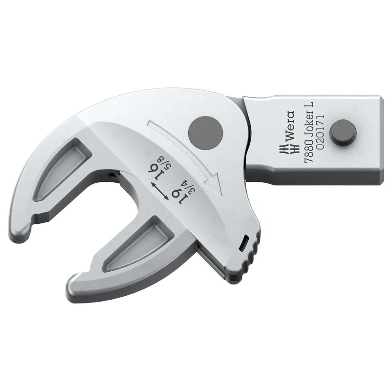 Sale Wera 7880 Joker L Selbstjustierender Einsteck-Maulschlüssel für Schlüsselweite 16-19 mm, 14x18 mm