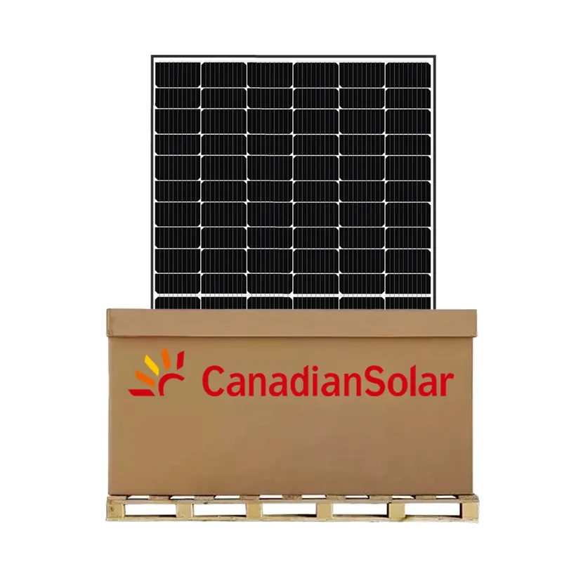 Finale Aktion Palette 35x Canadian Solar 410W Mono PV Modul Black Frame HiKu6 CS6R-410MS Photovoltaik Solarmodul