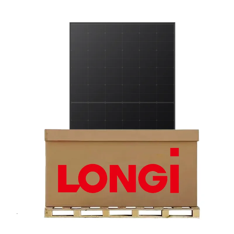 Palette 36x Longi LR7-54HVD 470W Full Black Glas-Glas PV Modul Photovoltaik Solarmodul Markenware