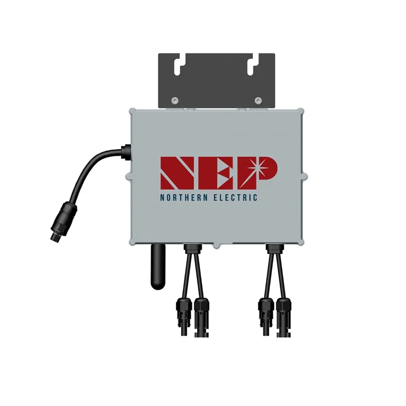 NEP BDM-800/600W Drosselbar WiFi-Mikrowechselrichter für 2x 600W PV-Module Neu Im Sortiment