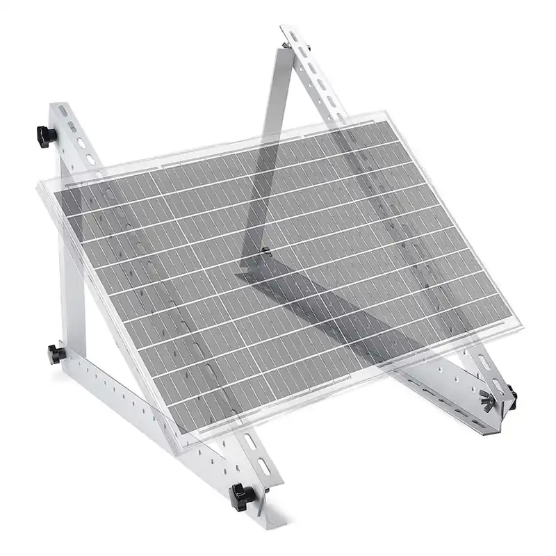 Solarmodul Halterung 114 cm 0° - 90° für 1 PV Modul Nur Heute