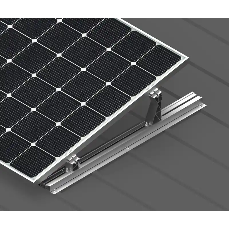 Letzte Chance KENO Unterkonstruktion Trapezblech für 6 Module Längs-Montage mit 15 Grad