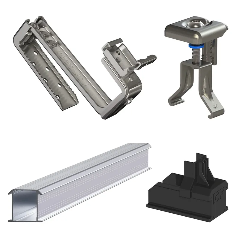 Aktuell ESDEC ClickFit® EVO Set - 8 Module Unterkonstruktion für Ziegeldächer