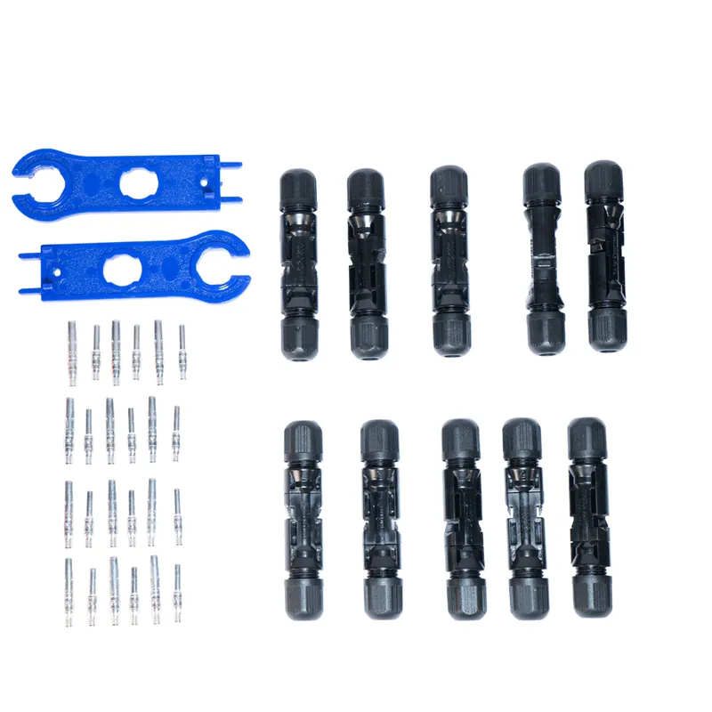 10 Paar MC4-Stecker und 2x MC4-Schraubenschlüssel Sale