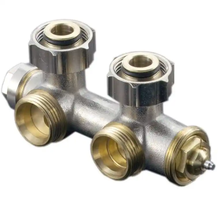 Super-Preis Multiblock T Eck 1/2"AG x 3/4" AG
