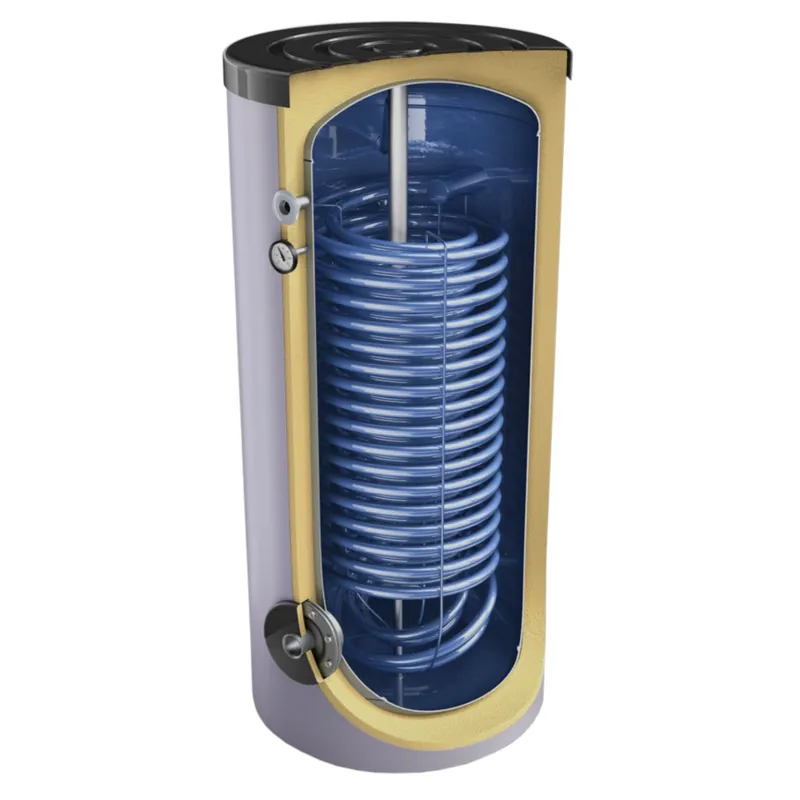 Sichere Zahlung Wärmepumpenspeicher mit 1 Hochleistungs Rohrregistern 200 Liter