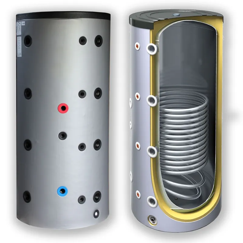 Sonderangebot Pufferspeicher 800 Liter mit 1 Wärmetauscher / Rohrregister