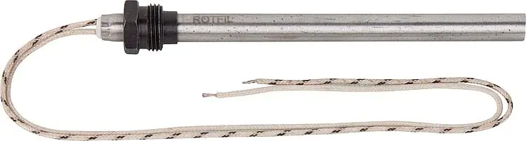 Glühzünder für Pelletofen 9,5x131mm mit3/8" Schraubnippel Gesamtlänge 145mm, 23 Preiswert