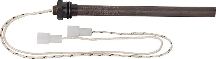 Highlight Glühzünder für Pelletofen 9,5x140mm mit3/8" Schraubnippel Gesamtlänge 150mm, 23