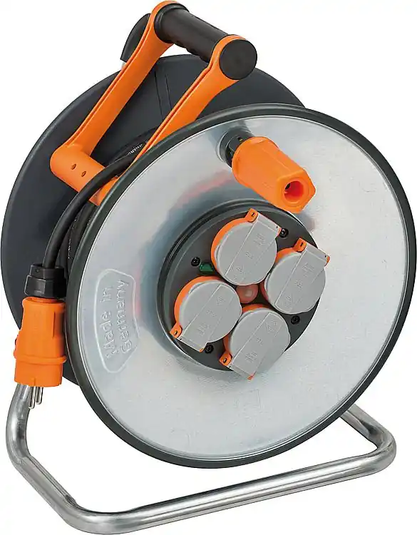 Kabeltrommel SteelCore ProfessionalLine, IP44 Farbe schwarz, 25m Angebot