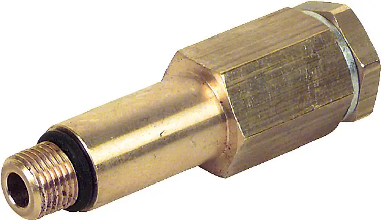 Manometerredstücke u. Verlängerung 1/8"i. x 1/8" a. 55 lang Echt