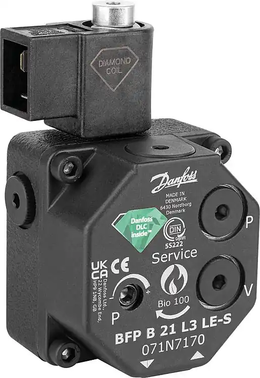 Ölbrennerpumpe BFP B 21L3 LE-S Danfoss 071N7170 ersetzt 071N0170 Echt