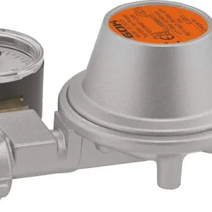 Regler Gas 1,5 kg/h 50 mbar PN 16 KLF x G1/4 LH-KN SBV Manometer Must-Have