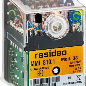 Relais Satronic MMI 810.1 Mod.33 Analoger Feuerungsautomat Geprüft