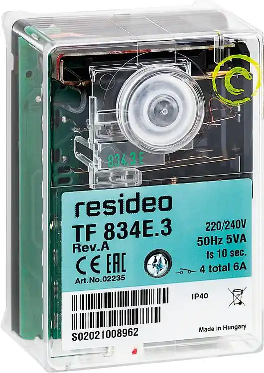 Resideo / Honeywell Steuergerät TF 834E.3 für Thyssen TB3V, TU3V, TB4V Must-Have