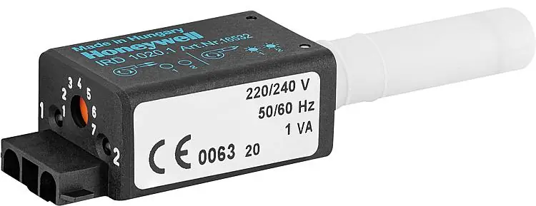 Angebot Satronic Flammenwächter / Fühler IRD1020 Gas / Öl weiß Belichtung axial