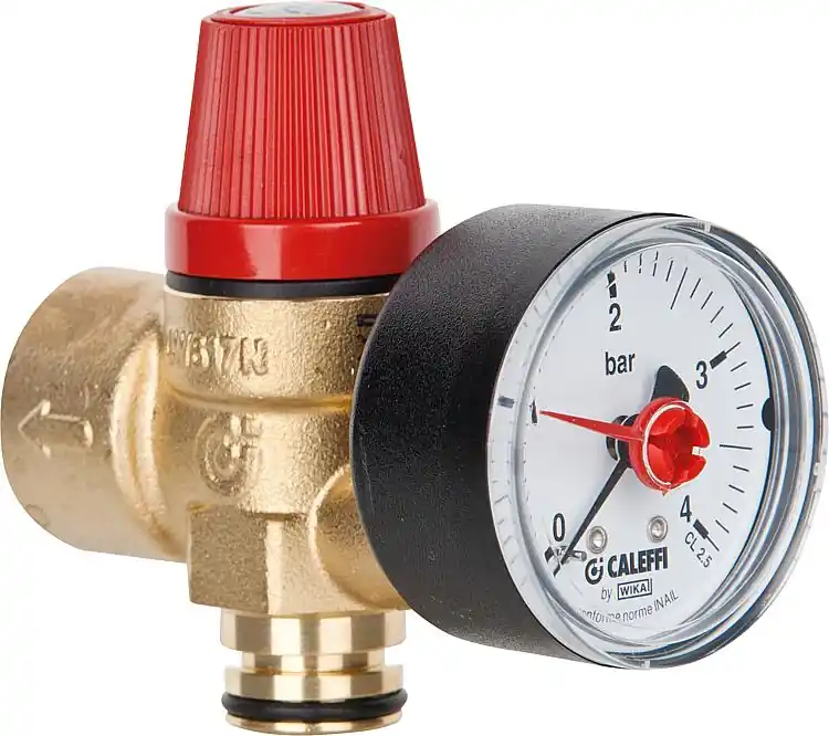 Sicherheitsventil mit Manometer für Buderus, 7099030 Sonderaktion