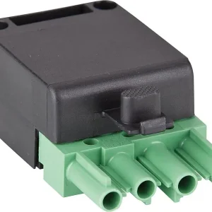 Stecker 4-polig grün/schwarz, 250/400V,16A System Wieland Neue Kollektion