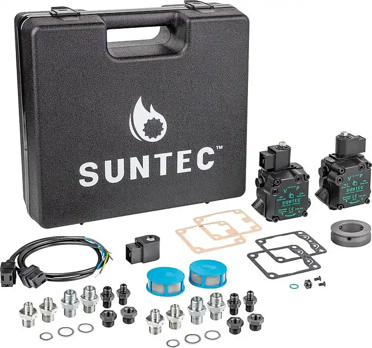 Billig Suntec - Servicekoffer AU 47 mit 2 Suntec Pumpen