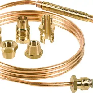 Aktuell Thermoelement universal Standard 600 mm länge mit Adaptern für viele Hersteller