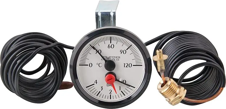 Thermomanometer RD52, weiß,V2, passend für Buderus GB102/112 Angebot