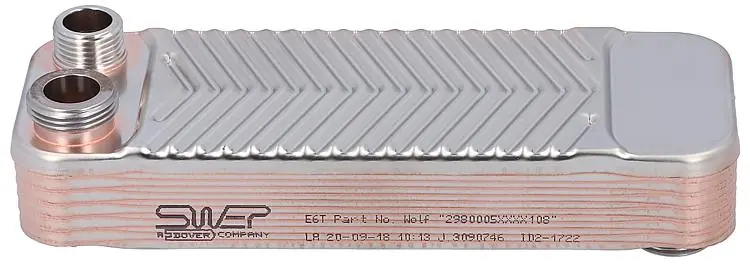 Warmwasserwärmetauscher Wolf 298000599 Rabatt