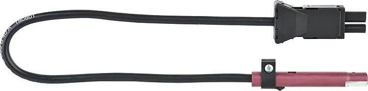Echt Weishaupt Flammenfühler QRB 1B Serie WL 10/20 Stecker 2 polig
