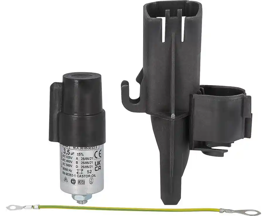 Neuheit Wolf Kondensator 8908533 für Wolf COB/COB-2 inkl. Halterung und Erdungskabel