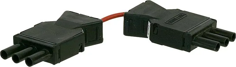 Ausverkauf Zwischenstecker 3-polig 240 200 1202/2 z.B. für Weißhaupt