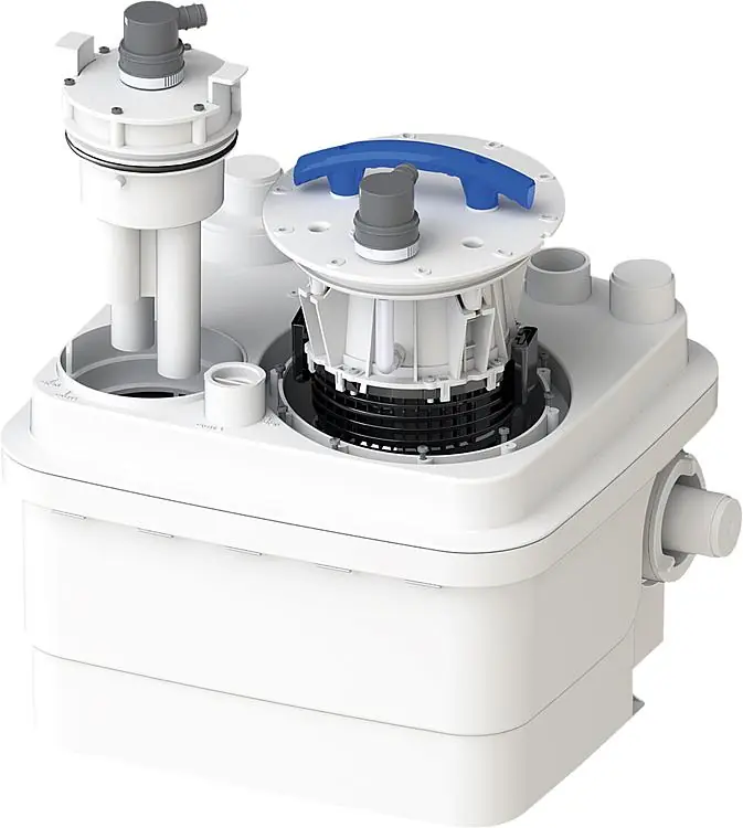 Abwasserhebeanlage Sanicubic 1WP 230V 1x1,5KW Motor, für komplette Wohneinheiten Direkt Vom Hersteller