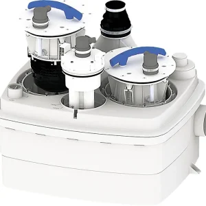 Abwasserhebeanlage Sanicubic 2Classic WP 230V 2x1,5KW Motor, für komplette Wohneinheiten Knallerangebot