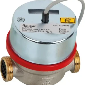 AP WasserzählerReedkontakt warm Qn 1,5 m3/h=max 3m3/h 80mm bei max 16 bar 3/4‘‘‘ Echt