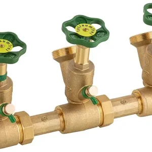 Echt ATV-Verteiler (ohne Rinne) nichtsteigende Spindel, 5-fach 775(2-6) 1"-11/2" DN 2