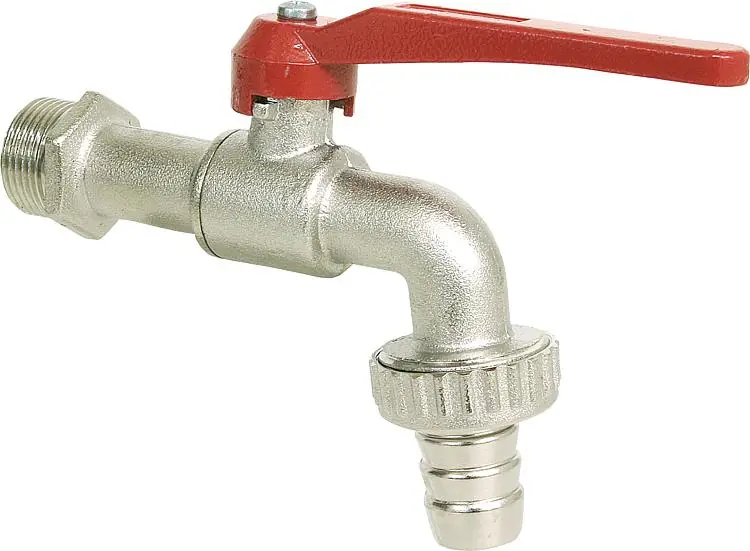 Auslaufkugelhahn PN 10 DN 10 3/8" vernickelt Neu
