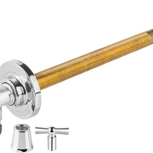 Neu Im Sortiment Außenarmatur Frost-Tec frostsicher*Mod.24* DN15 (1/2") L=max 420mm mit RFV, DVGW