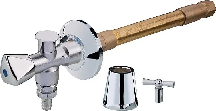 Außenarmatur frostsicher 1/2" DVGW-geprüft Rohrbelüfter Steckschlüssel inkl. Dre Neuheit