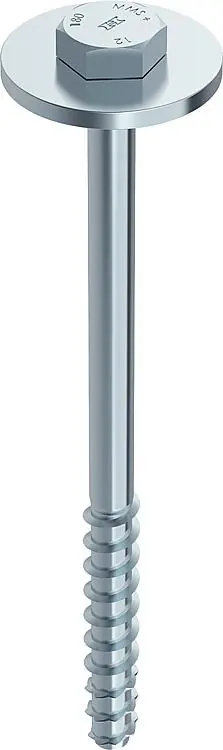 Beton- Mauerwerkschraube Heco, Multi-Monti mit Sechskantkopf, 12,0x180 mm, V Markenware