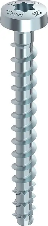 Beliebt Beton- Mauerwerkschraube Heco, Multi-Monti plus m. Halbrundkopf, 10,0x60 mm,