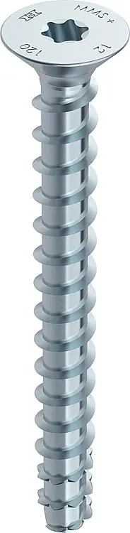Wochenendangebot Beton- Mauerwerkschraube Heco, Multi-Monti plus mit Senkkopf 6,0x70 mm, VPE=