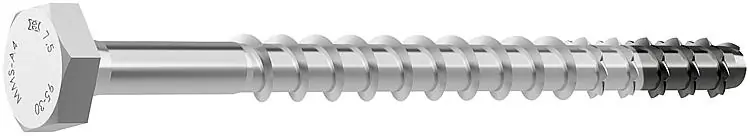 Must-Have Beton- Mauerwerkschraube Multi-Monti Sechskantkopf A4 7,5 x 50mm, VPE 50