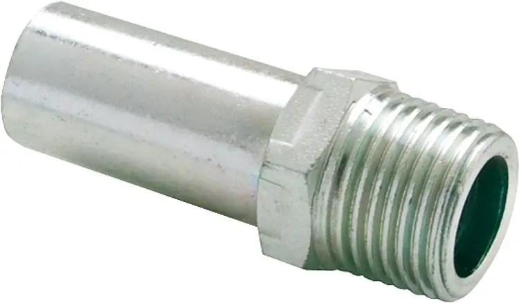 Günstig C-Stahl Pressfitting Absatznippel mit AG 15-R1/2