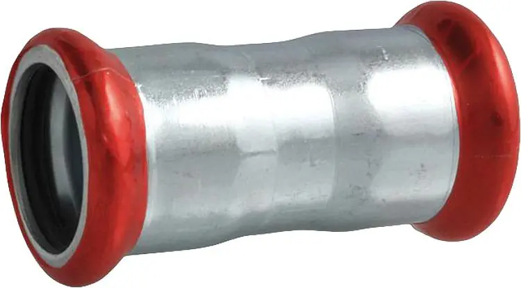 Begrenztes Angebot C-Stahl Pressfitting M-Kontur Muffe (i/i) 18 mm